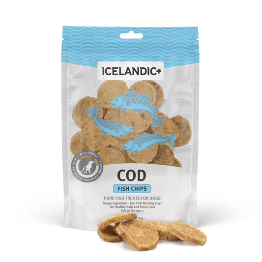 Icelandic+ Cod Fish Chips for Dogs