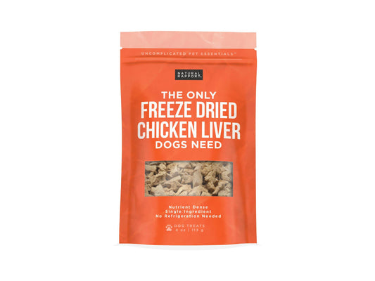 Natural Rapport: Freeze Dried Chicken Liver