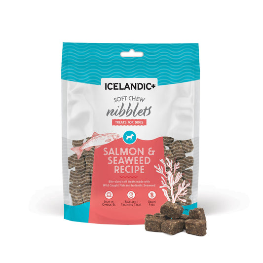 Icelandic+ Salmon & Seaweed Nibblets for Dogs