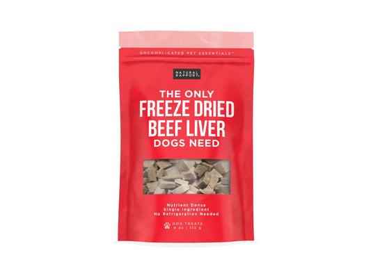 Natural Rapport: Freeze Dried Beef Liver